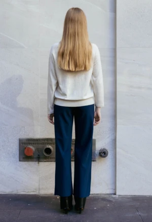 NKCRemi Pleated Trousers - Navy 6 NKCRemi Pleated Trousers - Navy - Image 4