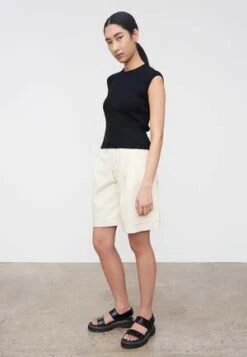 KowtowRib Knit T Shirt - Black 10 KowtowRib Knit T Shirt - Black -CYNTHIA Clothing Shop Rib Knit T Shirt Black 20231101002502 2