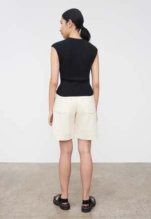 KowtowRib Knit T Shirt - Black 8 KowtowRib Knit T Shirt - Black - Image 6