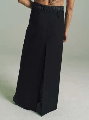 RierUtility Long Walker Skirt - Black 4 RierUtility Long Walker Skirt - Black - Image 2