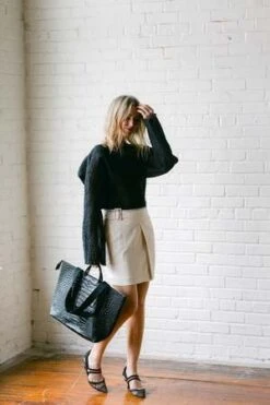 RoheShort Resort Skirt - Ivory -CYNTHIA Clothing Shop Rohe Short Resort Skirt Ivory 20230105115120 1