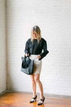 RoheShort Resort Skirt - Ivory -CYNTHIA Clothing Shop Rohe Short Resort Skirt Ivory 20230105115120