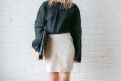 RoheShort Resort Skirt - Ivory -CYNTHIA Clothing Shop Rohe Short Resort Skirt Ivory 20230105115121