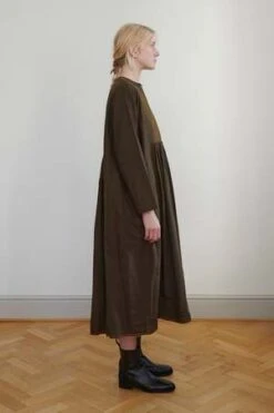 Tidy Street General StoreRunaway Bicycle Panelled Dress - Brown -CYNTHIA Clothing Shop Runaway Bicycle Panelled Dress 20231009121014