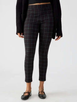 SanctuaryRunway Semi High Rise Legging - Sugar Plum Plaid