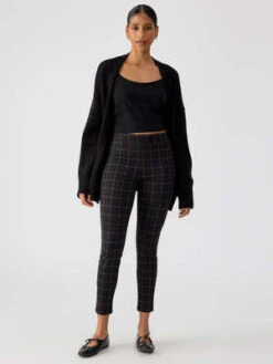 SanctuaryRunway Semi High Rise Legging - Sugar Plum Plaid -CYNTHIA Clothing Shop Runway Semi High Rise Legging 20231010220543