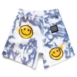 MARKETMarket Smiley Sun Dye Sweatshorts - Yellow/Blue Tie Dye -CYNTHIA Clothing Shop SMILEY SUN DYE SWEATSHORTS 20230904202905 1