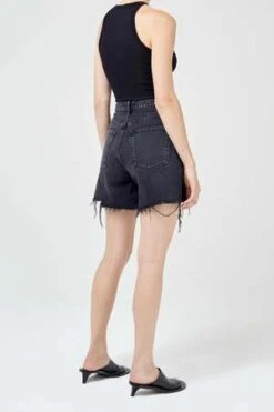 AGOLDESTELLA SHORT IN MAKESHIFT ORGANIC COTTON -CYNTHIA Clothing Shop STELLA SHORT IN MAKESHIFT ORGANIC COTTON 20230507022755 1