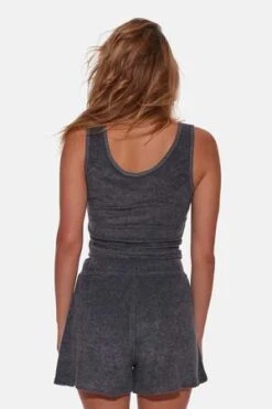 Blue&CreamSam Short Shorts - Charcoal -CYNTHIA Clothing Shop Sam Short Shorts Charcoal 20230910233619 1