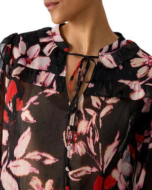SanctuaryWinter Wish Blouse - Poinsettia 6 SanctuaryWinter Wish Blouse - Poinsettia - Image 4