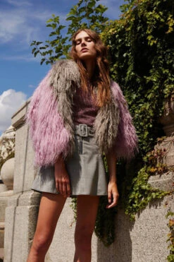 Sandy LiangIlana Skirt - Grey Check -CYNTHIA Clothing Shop Sandy Liang Ilana Skirt 20161206012021