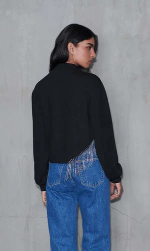 SaylorEvita Top - Black 5 SaylorEvita Top - Black - Image 3