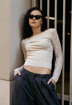 NKCSaylor Top - Nude