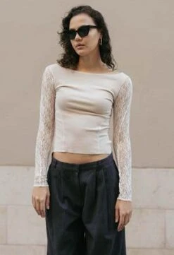 NKCSaylor Top - Nude -CYNTHIA Clothing Shop Saylor Top In Nude 20231101110022