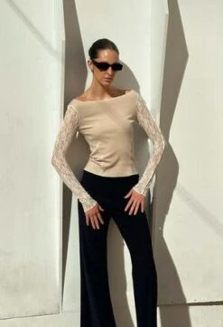 NKCSaylor Top - Nude -CYNTHIA Clothing Shop Saylor Top In Nude 20231101110023