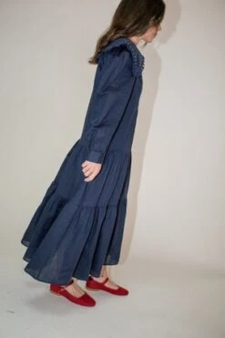 Sea New YorkLuna Linen L/S Dress - Navy -CYNTHIA Clothing Shop Sea NY Luna Linen L S Dress Navy 20211013022303 1