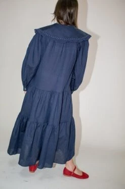 Sea New YorkLuna Linen L/S Dress - Navy -CYNTHIA Clothing Shop Sea NY Luna Linen L S Dress Navy 20211013022303