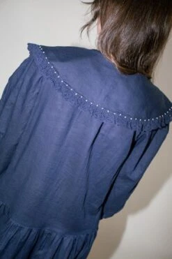 Sea New YorkLuna Linen L/S Dress - Navy -CYNTHIA Clothing Shop Sea NY Luna Linen L S Dress Navy 20211013022306