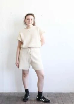 Atelier DelphineSera Short - Cream 10 Atelier DelphineSera Short - Cream -CYNTHIA Clothing Shop Sera Short Cream 20230518015952 3