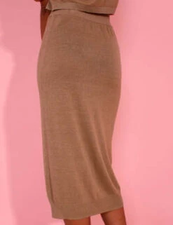 L.F.MarkeyShaw Skirt - Stone -CYNTHIA Clothing Shop Shaw Skirt Stone 20230508194723 2