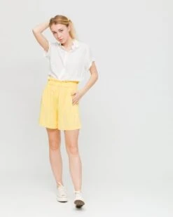 MinimumAnabelle Shorts - Lemon Drop -CYNTHIA Clothing Shop Shorts Anabelle Lemon Drop 20190426130716 2