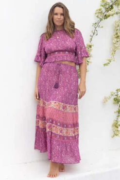 SPELL & THE GYPSY COLLECTIVESienna Maxi Skirt - Fuschia -CYNTHIA Clothing Shop Sienna Maxi Skirt 20231018024126 1