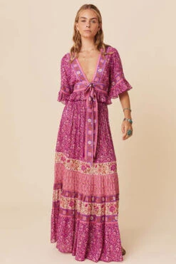 SPELL & THE GYPSY COLLECTIVESienna Maxi Skirt - Fuschia -CYNTHIA Clothing Shop Sienna Maxi Skirt 20231018024126 3