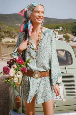 New Products 18 SPELL & THE GYPSY COLLECTIVESienna Tunic Dress - Jade