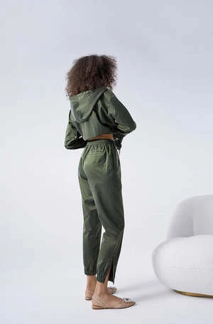 Silk LaundrySilk Track Pants - Cedar 3 Silk LaundrySilk Track Pants - Cedar