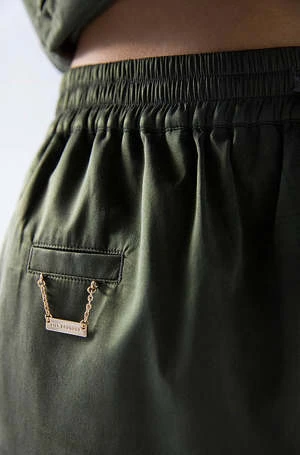 Silk LaundrySilk Track Pants - Cedar 9 Silk LaundrySilk Track Pants - Cedar - Image 7