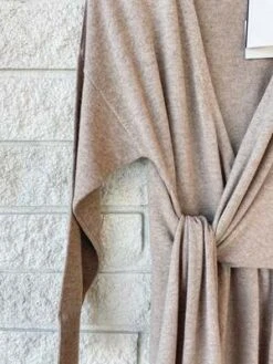 SimkhaiSkyla Wrap Dress - Fawn -CYNTHIA Clothing Shop Skyla Wrap Dress 20231017213221 2