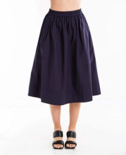 Alex MillStandard Skirt - Paper Cotton Navy
