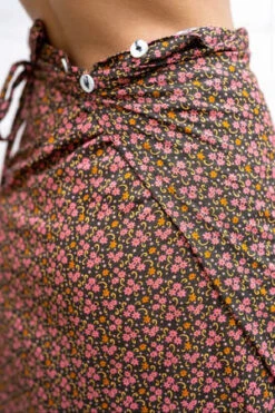 Sula Clothing LTD.Flower Printed Wrap Daisy Skirt - Faded Flower -CYNTHIA Clothing Shop Sula Clothing LTD Flower Printed Wrap Daisy Skirt Faded Flower 20230817211819 1