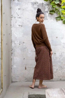 Sula Clothing LTD.Flower Printed Wrap Daisy Skirt - Faded Flower -CYNTHIA Clothing Shop Sula Clothing LTD Flower Printed Wrap Daisy Skirt Faded Flower 20230817211821