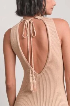 ELEVEN SIXTalia Dress - Sand -CYNTHIA Clothing Shop TALIA DRESS 20220304082000 2