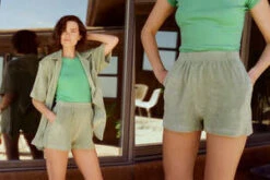 Gil RodriguezTerry Port Short - Sage -CYNTHIA Clothing Shop Terry Port Short Sage 20220427211551