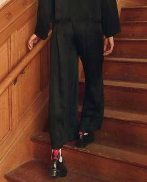 The Great.The Gala Pant - Black 4 The Great.The Gala Pant - Black - Image 2