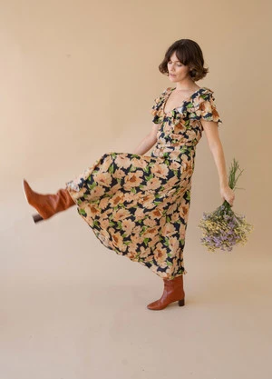 The Great.The Parish Dress - Multi 4 The Great.The Parish Dress - Multi - Image 2