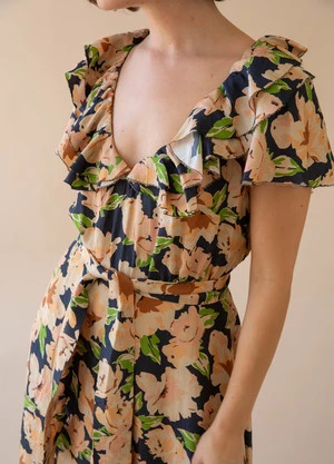 The Great.The Parish Dress - Multi 7 The Great.The Parish Dress - Multi - Image 5