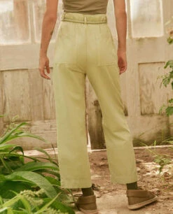 The Great.Voyager Pant - Washed Sweetgrass -CYNTHIA Clothing Shop The Great Voyager Pant in Washed Sweetgrass 20230301214733