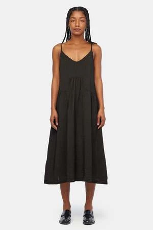 LACAUSA ClothingThea Slip - Tar 3 LACAUSA ClothingThea Slip - Tar