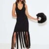 NOVELTY KNITWEARTira Dress - Black -CYNTHIA Clothing Shop Tira Dress in Black 20231026172714