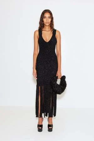 NOVELTY KNITWEARTira Dress - Black 5 NOVELTY KNITWEARTira Dress - Black - Image 3