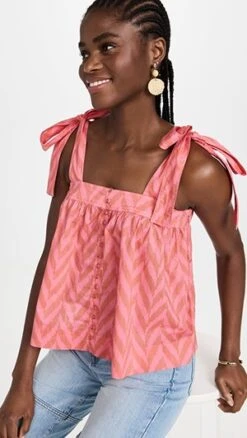 Ulla JohnsonIris Tank - Bougainvillea 9 Ulla JohnsonIris Tank - Bougainvillea -CYNTHIA Clothing Shop Ulla Johnson Iris Tank 20220711223519 1