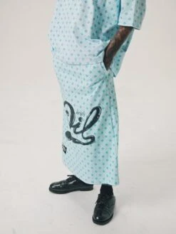 Tigran AvetisyanOil Printed Skirt - BLUE -CYNTHIA Clothing Shop Unisex Tigran Avetisyan Oil Printed Skirt 20210930235955