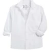 Frank & EileenUntuckable Button-Up Shirt - Whox White -CYNTHIA Clothing Shop Untuckable White Button Up Shirt 20231029013419