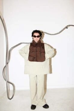 KkCoUtility Bib - Mud -CYNTHIA Clothing Shop Utility Bib in Mud 20231001191239