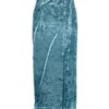 Simone WildVelvet Long Skirt - Jade 1 Simone WildVelvet Long Skirt - Jade -CYNTHIA Clothing Shop Velvet Long Skirt 20230727095337