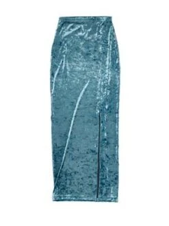 Simone WildVelvet Long Skirt - Jade