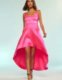 CYNTHIA ROWLEYVioletta Dress - Hot Pink
